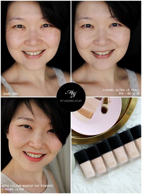 chanel makeup spring 2019 review|Chanel foundation before and after.